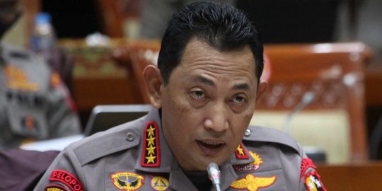 Kapolri Listyo Sigit Rapat Kerja dengan Komisi III DPR