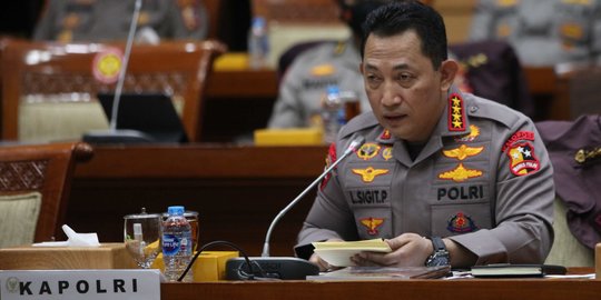 Kapolri Rapat Bareng Komisi III: Saya Minta Maaf Kinerja Anggota Belum Sesuai Harapan