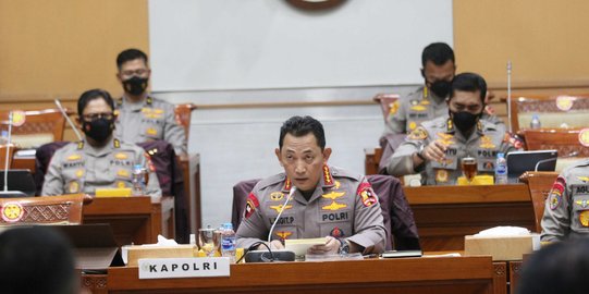 Kapolri Klaim Pelanggaran Anggota Menurun Selama 2021