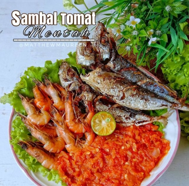 resep sambal tomat menggugah selera pedas namun segar dan buat ketagihan