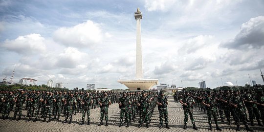 Apel Gelar Pasukan Tni Ad Di Monas