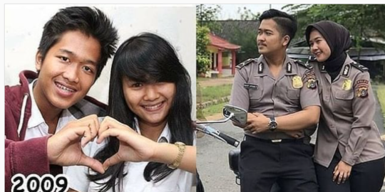 10 Tahun Pacaran, Polwan Cantik Ini Akhirnya Dinikahi Kekasih, Profesinya juga Polisi