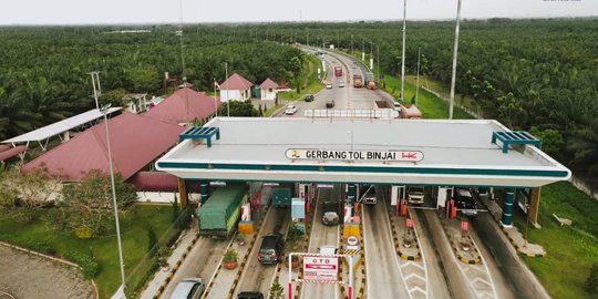 Segera Diresmikan Jokowi, Begini Penampakan Tol Binjai-Stabat di Sumut