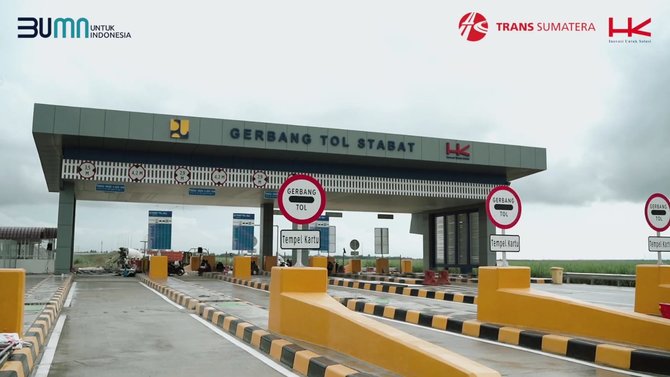 segera diresmikan jokowi begini penampakan tol binjai stabat di sumut