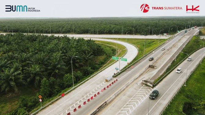 segera diresmikan jokowi begini penampakan tol binjai stabat di sumut