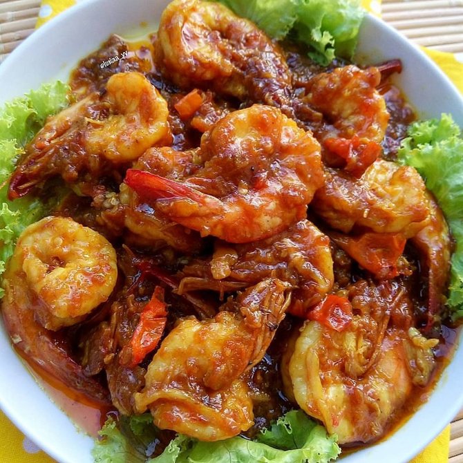 udang goreng asam gurih