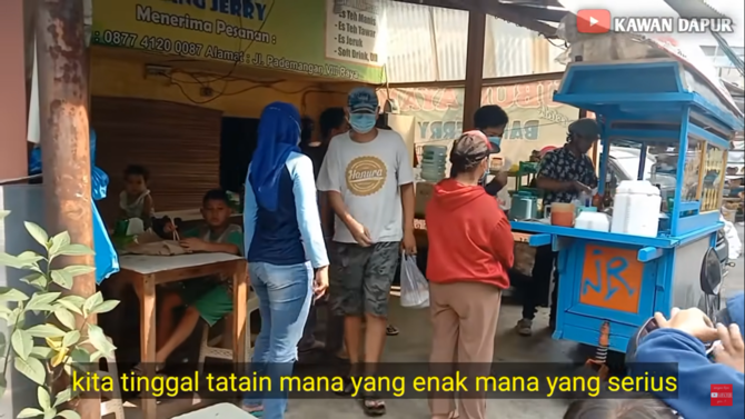 dulu preman kini insaf jualan bubur ayam