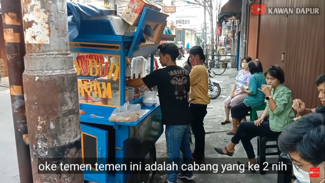 dulu preman kini insaf jualan bubur ayam