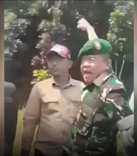 brigjen junior staf khusus kasad ke gedung dpr