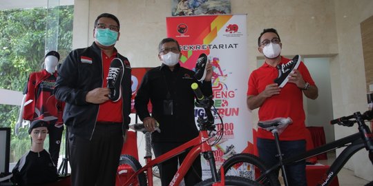 HUT ke-49, PDIP Gelar Banteng Ride and Night Run di 6 Kota