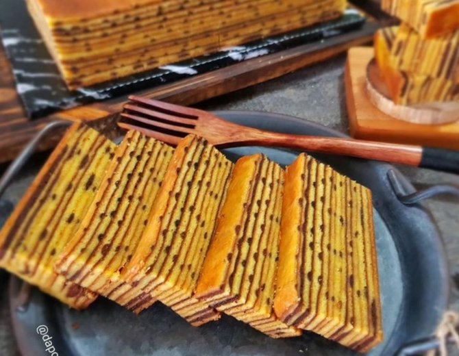 resep kue basah lapis legit lembut ala rumahan