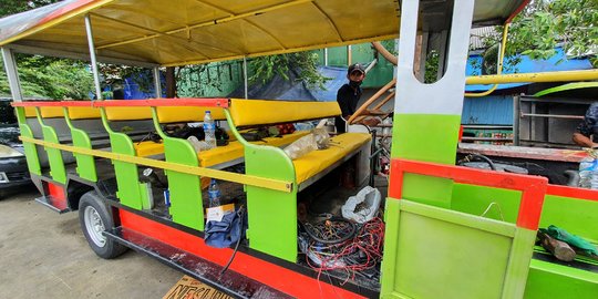 Odong-Odong Ala Kampung Pulo, Si Pembawa Berkah yang Jadi Andalan