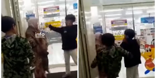 Viral Aksi 2 Remaja Pukul Ibu-Ibu Sambil Tertawa di Mini Market Bandung, Tuai Hujatan