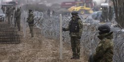 Halau Imigran Ilegal, Polandia Bangun Tembok Raksasa di Perbatasan Belarusia