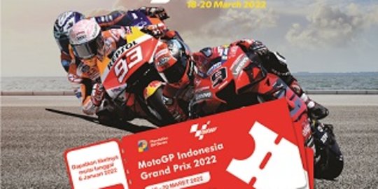 Tiketapasaja.com Jual Tiket MotoGP 2022 Mandalika, Tawarkan Diskon Gede