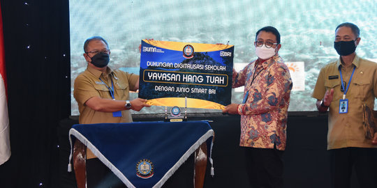 Sekolah Yayasan Hang Tuah & BRI Permudah Belajar di Rumah dengan Platform Junio Smart