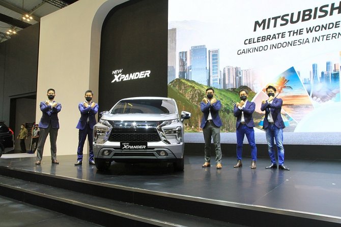 peluncuran new mitsubishi xpander di giias 2021
