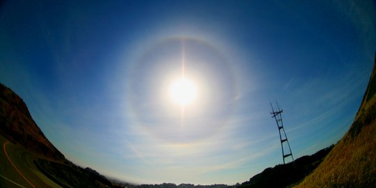 Mengenal Fenomena Halo Matahari dan Penyebabnya