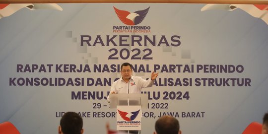 Gelar Rakernas, Perindo Matangkan Strategi Hadapi Pemilu 2024