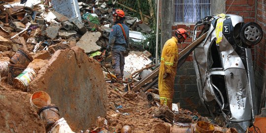 Bencana Banjir dan Longsor di Brasil Tewaskan 18 Orang