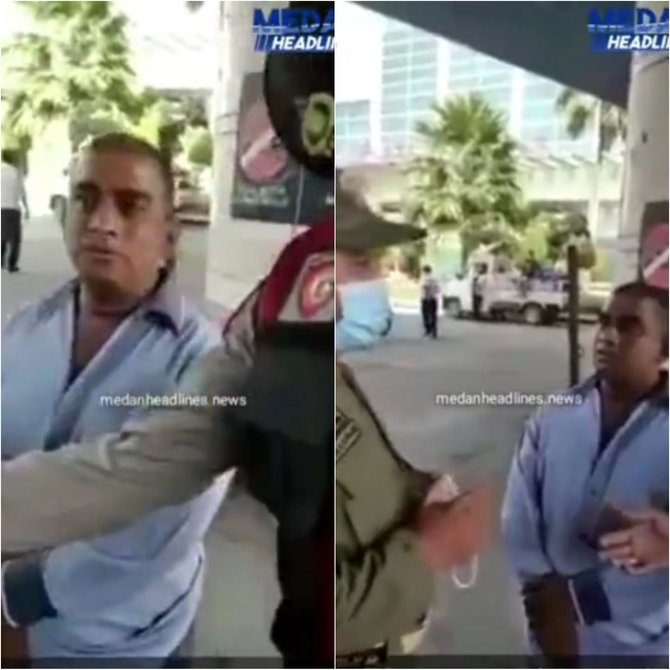 pria medan menolak pakai masker curi perhatian warganet ternyata pernah lakukan ini