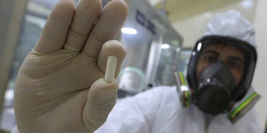 Melihat Produksi Molnupiravir, Pil Obat Covid-19 di Mesir