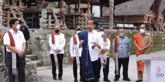 Jokowi Resmikan Penataan Huta Siallagan: Kita Harap Jadi Destinasi Wisata
