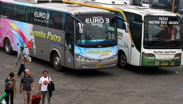 ilustrasi bus akdp dan akap