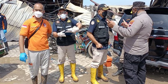 Polisi Turunkan Tim Labfor Selidiki Kebakaran Relokasi Pasar Johar Semarang