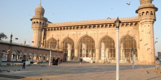 Potret Megah 'Mecca', Masjid di India yang Pembangunannya Butuh Waktu Hampir 80 Tahun