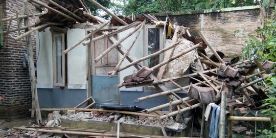 Puluhan Rumah Rusak Akibat Angin Kencang Menerjang Purbalingga