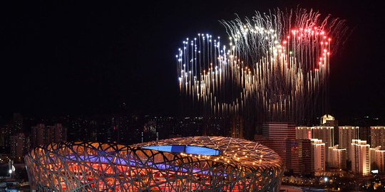 Meriahnya Upacara Pembukaan Olimpiade Musim Dingin 2022 di Beijing