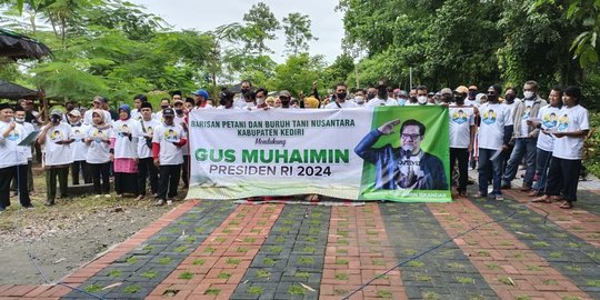 Paguyuban Peternak dan Petani Kediri Deklarasi Dukung Cak Imin Jadi Capres 2024