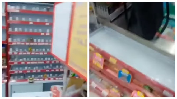 viral mini market di cilacap dibobol maling