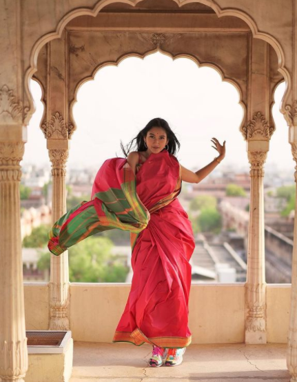 4 potret claresta taufan 039buku harian seorang istri039 dalam busana india makin cantik