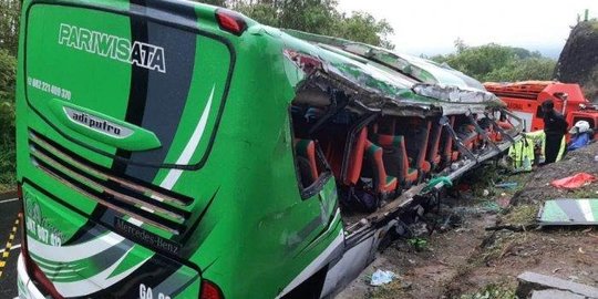 Kecelakaan Bus Maut di Bantul, Ahli Waris Korban Meninggal Dapat Santunan Rp50 Juta
