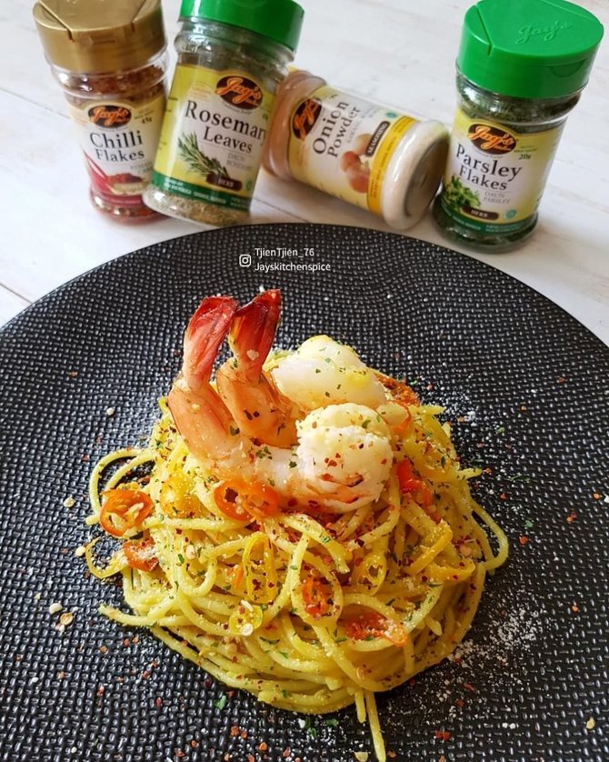 6 Resep Spaghetti Aglio Olio Dengan Berbagai Topping, Rasa Bak Restoran ...