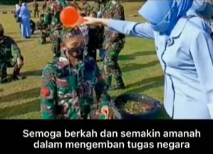 wanita ini bangga suaminya naik pangkat 039semoga berkah dan semakin amanah039