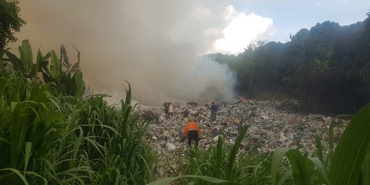 Kebakaran di TPA Sampah, Warga Samarinda Keluhkan Kabut dan Bau Tidak Sedap