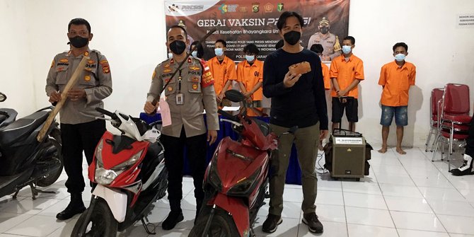 Modus Tawuran 6 Begal Di Palembang Rampok Motor Ibu Rumah Tangga 6600