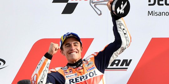 Marc Marquez Pamer Keindahan Sirkuit Mandalika & Alam Lombok, Ini Potretnya