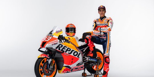 4 Potret Marc Marquez saat Berada di Indonesia, Siap Jajal Sirkuit Mandalika