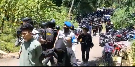 Polisi Pastikan Puluhan Warga Desa Wadas Diamankan saat Ricuh Telah Dibebaskan