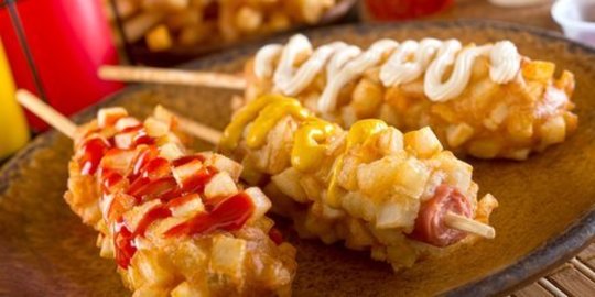 Resep Hot Dog Kentang ala Korea, Camilan Lezat Mudah Dibuat