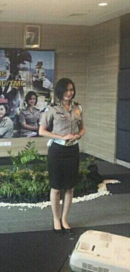 polwan desersi akhirnya ditangkap