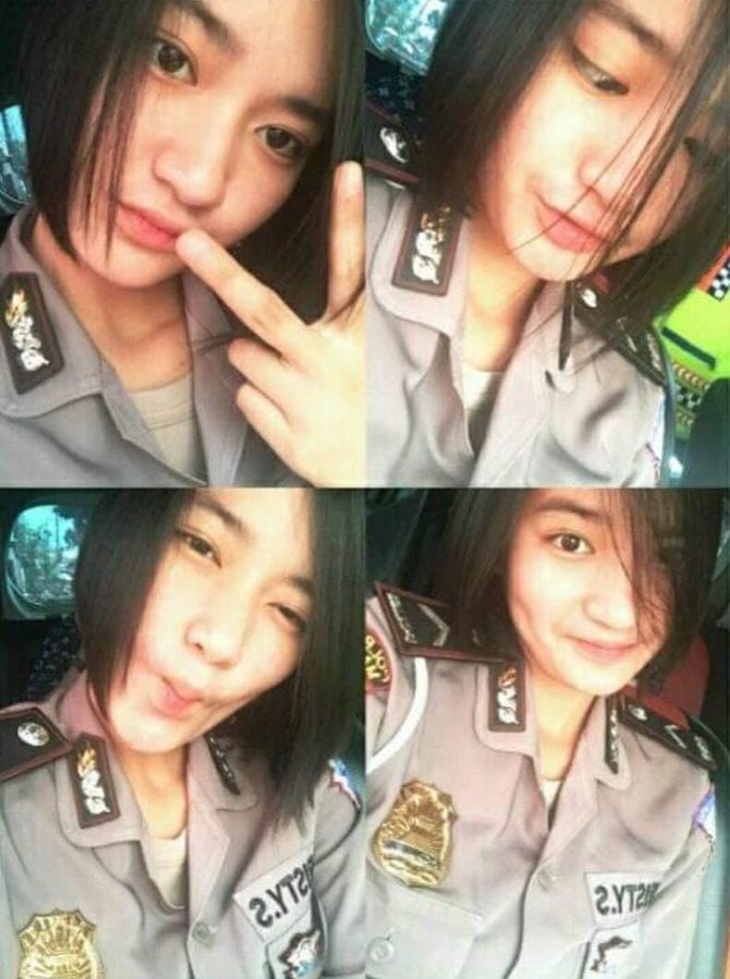 polwan desersi akhirnya ditangkap