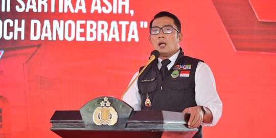 Ridwan Kamil Usul Luas Lahan Ibu Kota Negara Tiru Washington DC