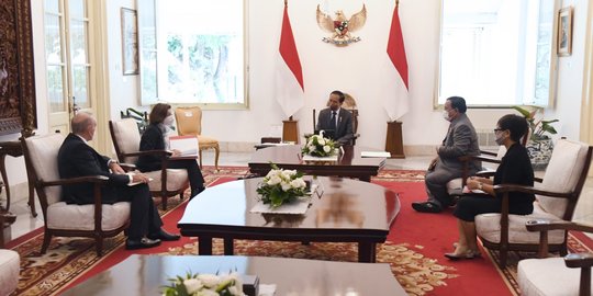 Jokowi Bahas Kerja Sama Pertahanan Bersama Menteri Angkatan Bersenjata Prancis