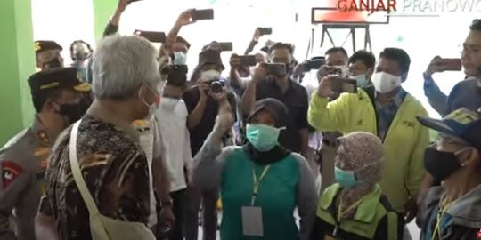 Video call Warga Wadas, Ganjar Tanya Kesehatan Hingga Sediakan Bus untuk Pulang