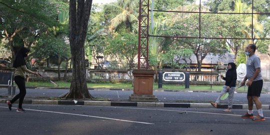 sepi taman mini dua tahun 'dihantui' pandemi